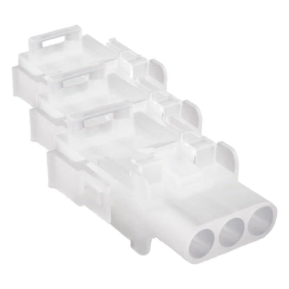 JRready ST6425 MLX 3 Pin Power Connector，2.13mm Diameter Pin and Sockets 14-20 AWG，Compatible with Molex MLX 3 Pin Male& Female Connector (6 Matched Sets),6.35mm Pitch (Pack of 3) - size: MLX 3Pin Connector (Pack of 3)
