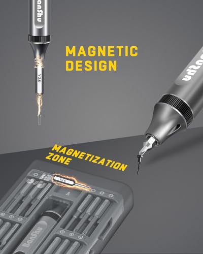 Banshu Mini Electric Screwdriver, 52-in-1 Precision Screwdriver Set - size: 52-in-1