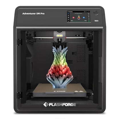 FlashForge Adventurer 5M Pro Enclosed 3D Printer, 600mm/s 220x220x220mm - color: AD5M Pro