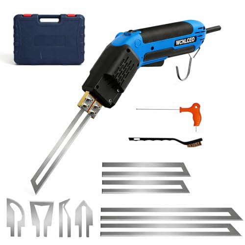 【New Model】 Foam Cutter Electric Hot Knife, Foam Cutting Tool Kit,Air Cooled 200W Styrofoam Cutting Tool Kit for Cutting Foam Board Insulation, EPP, EPS, XPS, EVA - color: B-blue Hot Knife Set