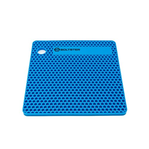 Boltster Original Silicone Fastener Organizer Tray, Blue - color: Blue