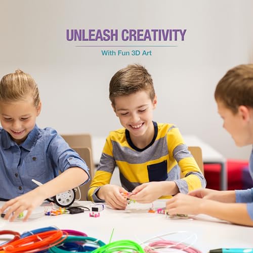 3D Pen PLA Print Filament Refills 1.75mm 20 Color 328 Ft 16.4 Ft Ea