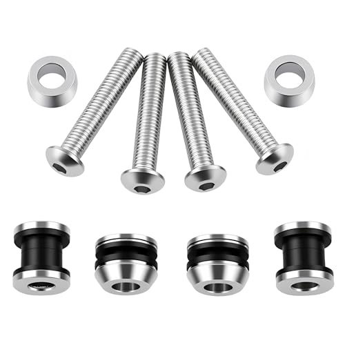 H-D Quick Release kit 52300285 Sissy Bar Detachable Two-Up Luggage Rack Docking Hardware Fit For Harley Street XG500 750 2015-2020 - color: chrome#4