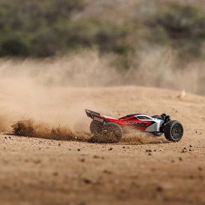 ARRMA Typhon GROM 4x4 RC Buggy, RTR, Red/White ARA2106T2 - color: Red/White