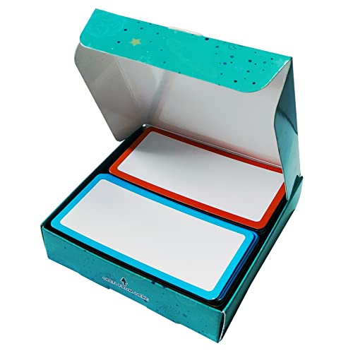 IMAGAME Magnetic Dry Erase Labels, 2" x 4", 48 Pack - size: 2" x 4" With Color Borders