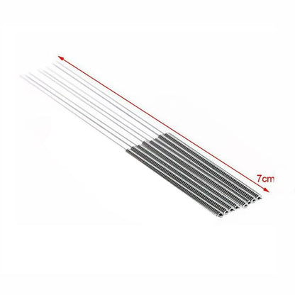 100 PCS 3D Printer Nozzle Cleaning Kit, 0.4 mm Stainless Steel Nozzle Cleaning Needles, 3D Printer Nozzle Cleaner Tool,3D Printing Tool kit 3D Printer Accessory for Filament Nozzles
