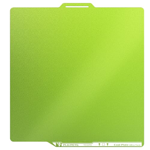 YOOPAI Cold Build Plate for Bambu Lab X2D/P2S/A1/X1C/P1P/P1S/X1E, Green - color: Cold-Green, size: 257x257mm