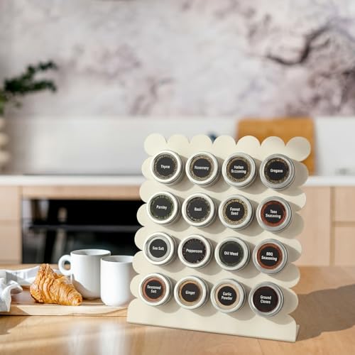 Gueevin 2 Pcs Magnet Board Magnetic Display Stand for Table, White, Small - color: White, size: Small