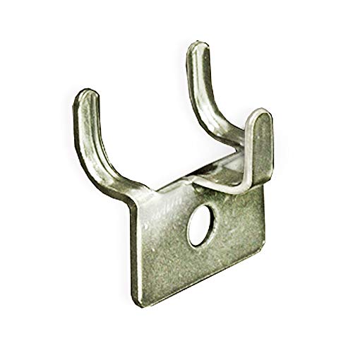 Azar 700017 Metal Prong Hook, 20-Piece Set - size: Azar 700017 Metal Prong Hook