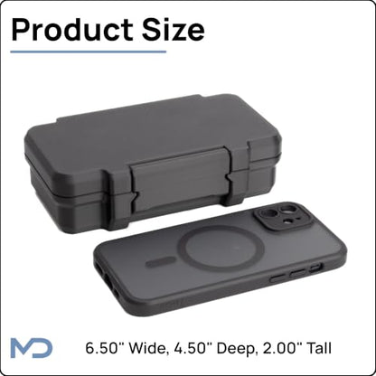3ml Vial and Syringe Case | for Peptide Vials | Fridge and Freezer Safe for Travel and Fridge Organization