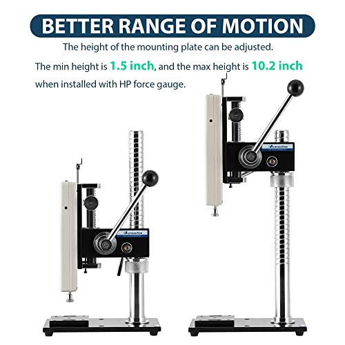 500N/112Lbf Digital Push Pull Force Gauge with Lever Test Stand