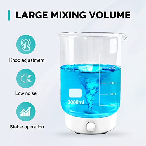 LAB FISH MS3 Magnetic Stirrer Mixer Stir Plate Set - size: 3L-SET