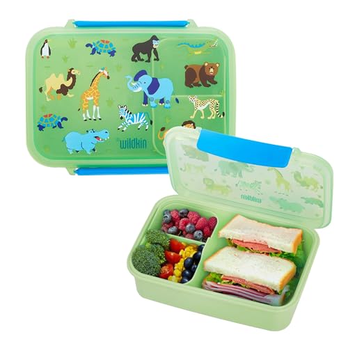 Wildkin Reusable Food Container for Kids – Wild Animals - color: Wild Animals