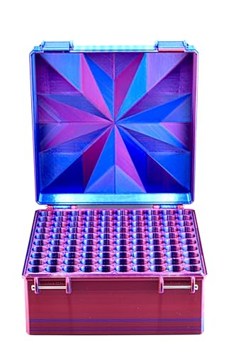 Vial Guard Storage Hard Case for 3ml, 5ml, 10ml, 30ml Vials, Secure Holder Multiple Sizes (Metalic, Jumbo 200 x 3ml) - size: Jumbo 200 x 3ml