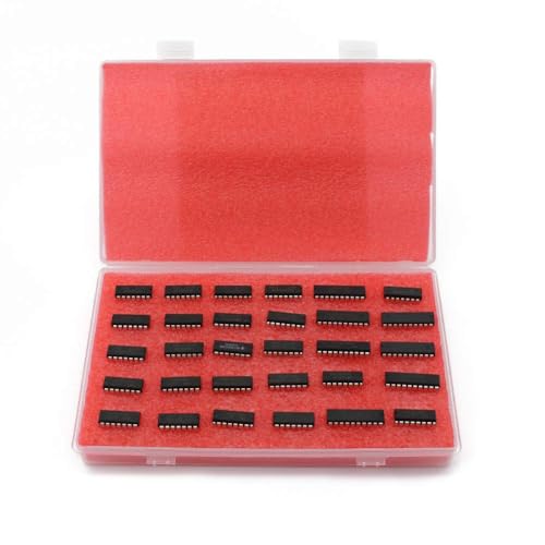 30 Types 74HCxx Logic IC Assortment Kit, DIP TTL CMOS Logic Gates
