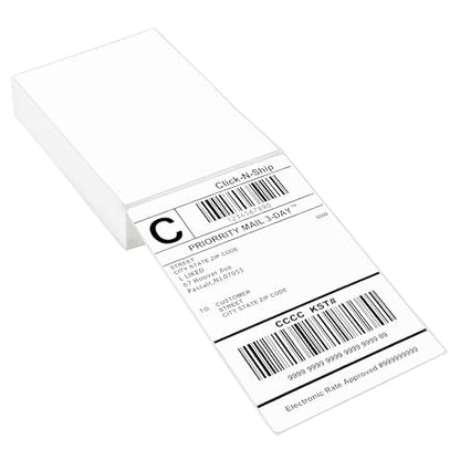 LLIKED 200 Pcs 4"x6" Blank Removable Labels for Storage Bins No Residue - size: 4"x 6"