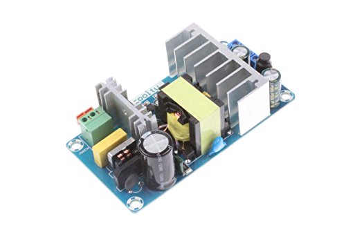 NOYITO AC to DC Power Supply Module DC 24V 4A 12V 1A Dual Output AC 120V 100-260V to 24V 12V 100W Industrial Power Module (Dual Output 24V 4A, 12V 1A, Blue) - size: Dual Output 24V 4A / 12V 1A