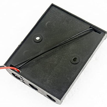 whiteeeen 2pcs 3 AA Battery Holder 3 x 1.5V AA Cell Battery Holder Box Case with Wire Leads 3 Slots 4.5V - size: AA 3 x 1.5V = 4.5V