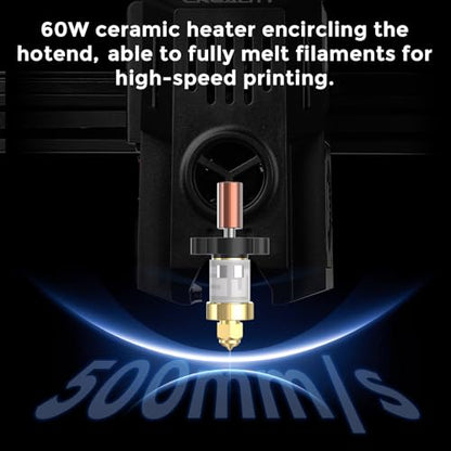 Creality Official Ender 3 V3 KE Hotend Kit, Upgrades Ceramic Heating Block Kit, 3D Printer Nozzle, High Flow Extruder Heater Block, All Metal Accessories for Creality Ender 3 V3 KE 3D Printers - style: Ender 3V3 KE