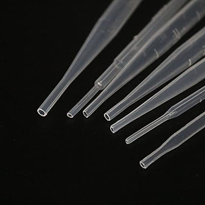 Yesallwas Transparent 5ml 30pcs Disposable Polyethylene Plastic Dropper Transfer Pipettes - size: 5ml 30pcs