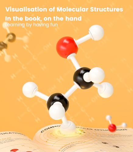 NINGOO Organic Chemistry Model Kit,404 PCS,for Students＆Teacher
