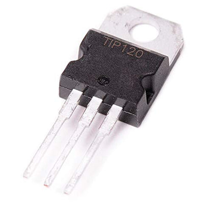 DAOKI 30pcs TIP120 60V 5A NPN Darlington Bipolar Power Transistor TO-220 3Pin for Arduino with 2.2k Ohm Resistors, 1N4001 DIODE