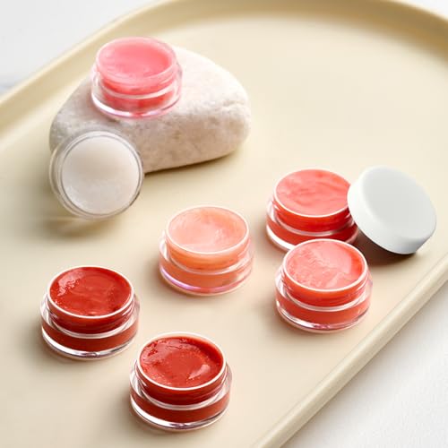 Eternal Moment 50 Pack 3G Sample Containers with Lids Cosmetic Small Jars - color: White Lid, size: 0.1 Ounce
