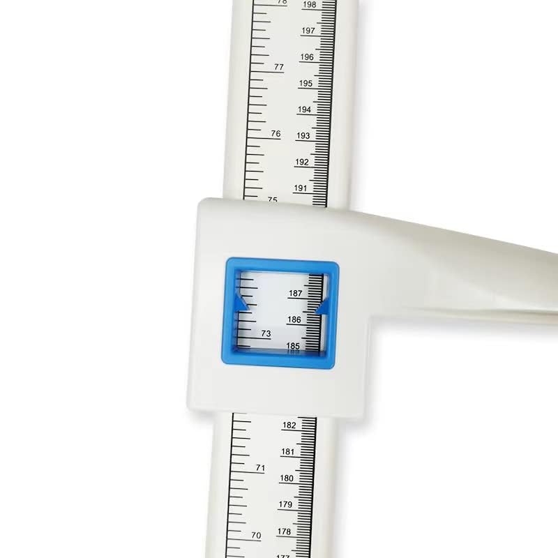 Aluminum Alloy Height Measurement,Adult Child Height Measure 8-82 inch/20-210 cm/Unit with cm & inch,for Home,Office,Gym,Medical Examination,Medical,School - color: dark blue-height measuring rod-2