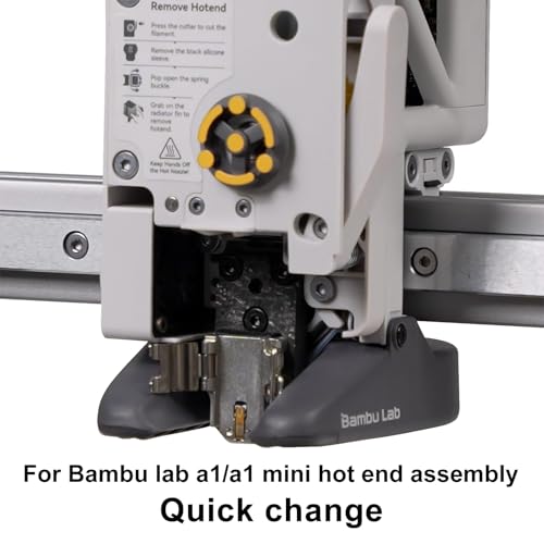 Upgraded Bamboo lab A1 Hotend Heating Assembly Kit for Bambu Lab A1, A1 Mini 3D Printer Hot End Heating Component 3D Printer Accessories