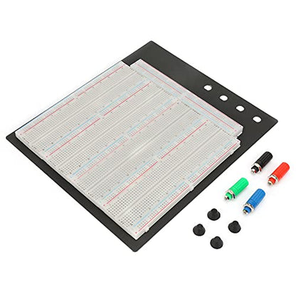 3220 Point Breadboard, Breadboard, 3220 TiePoints Solderless Breadboard Circuit Testing Board Reusable, Circboard Prototyping Boards