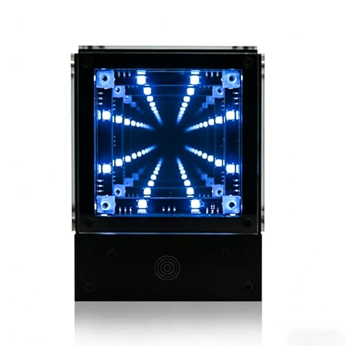 Touch Control LED Mirror Light Tunnel Soldering Project Kit