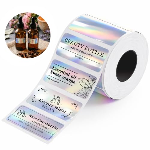 NIIMBOT M2/M3 Thermal Transfer Labels 1.57" x 0.78" (40x20mm) Holographic - size: 40*20MM Hologram