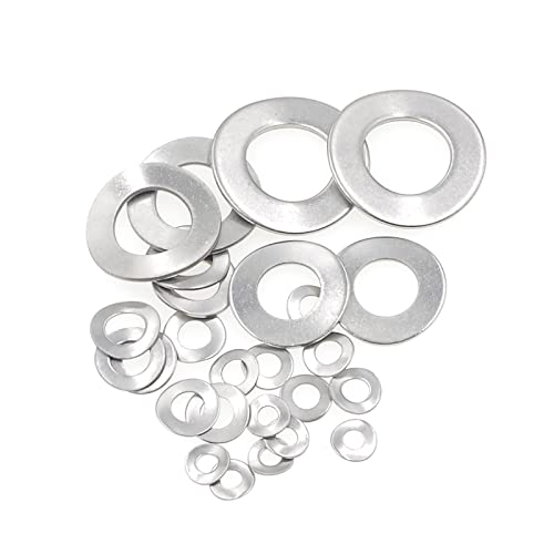 385PCS Metric M3 M4 M5 M6 M8 M10 M12 M14 304 Stainless Steel Wave Spring Washers Assortment Kit