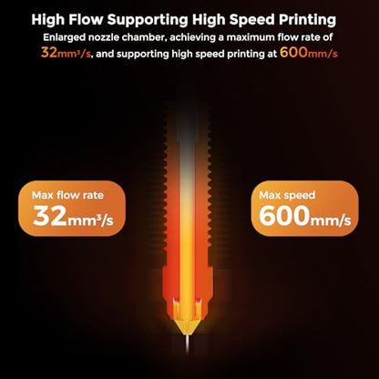 Official Creality K1 SE Upgrade High Flow Hotend Kit - style: For K1C/K1 Max/K1/K1 SE