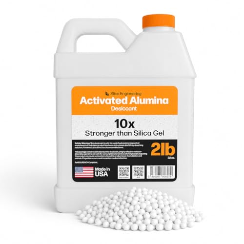 Activated Alumina Desiccant Beads for 3D Printer Filament Reusable (2lb) - size: 2lb