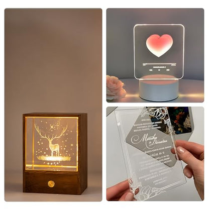 16X20 Plexiglass Sheets 1/8” Thick,3mm Clear Acrylic Sheet 2 Pack - size: 3mm,16X20"