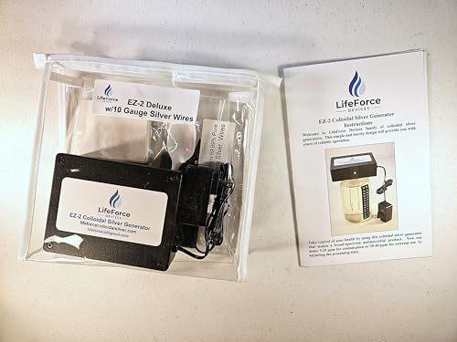 EZ-2 Deluxe Silver Generator Package by LifeForce Devices (10-Gauge) - style: 10 Gauge Wires