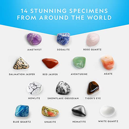 National Geographic Polished Stones and Crystals 5 Lb. Bulk Collection - style: 5 lb, 1/2-Inch Stones