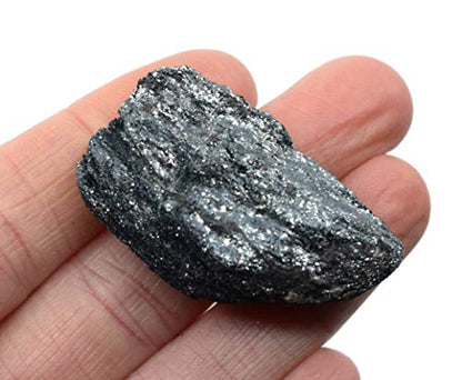 EISCO 12PK Raw Hematite, Mineral Specimens - Approx. 1" - Geologist Selected & Hand Processed - Great for Science Classrooms - Class Pack