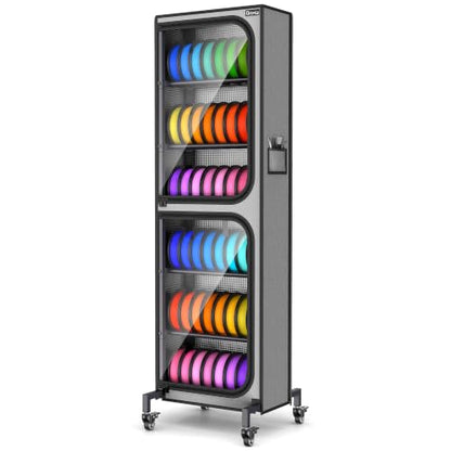 Orionix 6-Tier Heavy-Duty 3D Printer Filament Storage Holds 42 Spools 1kg - color: E-3 Tier (42rolls)