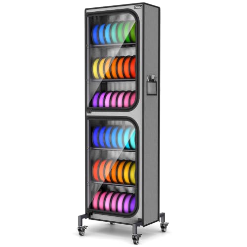Orionix 6-Tier Heavy-Duty 3D Printer Filament Storage Holds 42 Spools 1kg - color: E-3 Tier (42rolls)