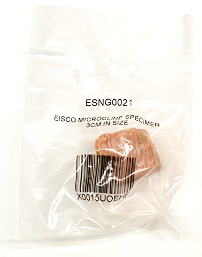 EISCO Microcline Feldspar Specimen (Mineral), Approx. 1" (3cm) - Pack of 12