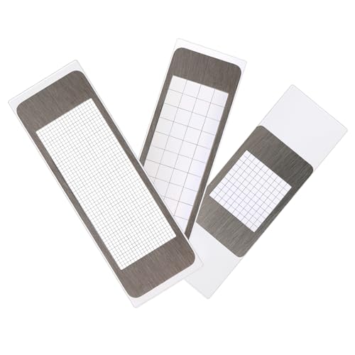 Sedgwick-Rafter Plankton Counting Chamber, Microscope Slide for Phytoplankton/Zooplankton Analysis, Laboratory Water Quality Testing Equipment (o.1ml 100Grid) - size: o.1ml 100Grid