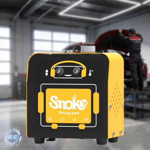 Solary Smoke Machine Automotive - SD101 Automotive Evap Smoke Leak Tester for Car Repair Shops - Efficient Automotive Smoke Testing Solution - Reliable Diagnostic Equipment for Auto Technicians - color: Yellow