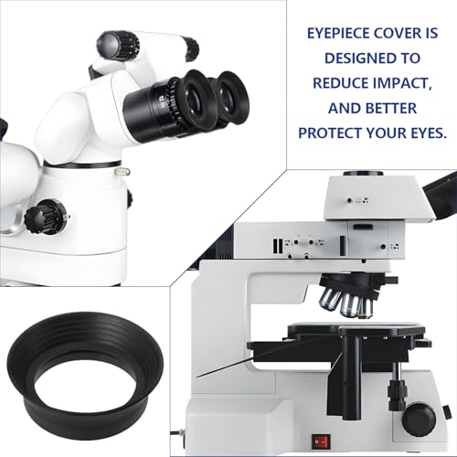 Create idea 1 Pair Rubber Eye Cups Eye Guards Eyepiece Cover Compatible with 29-31mm Binocluar Microscope Telescope Eyepiece Inner Eyepiece Proteceor Eyepiece Eyecups