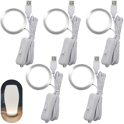 3D Printer LED Lamp Kit 001 Compatible with Bambu Lab 5pack Daylight - color: Daylight 6000K 5 Packs