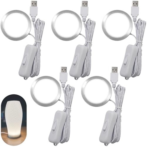 3D Printer LED Lamp Kit 001 Compatible with Bambu Lab 5pack Daylight - color: Daylight 6000K 5 Packs