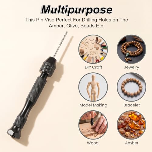 20 Pcs Metric Mini Micro Drill Bit Set Micro Hand Drill Bits