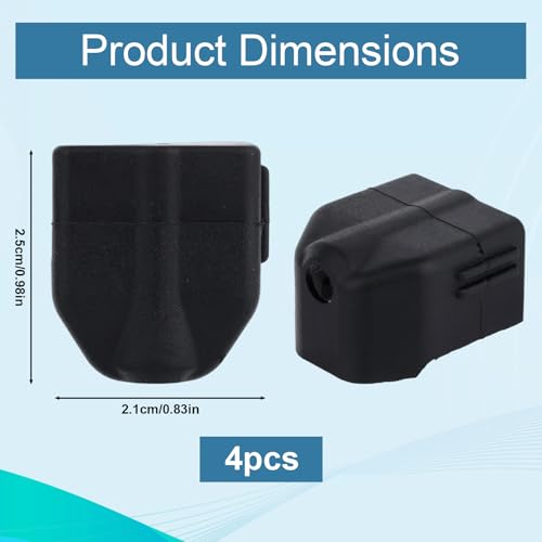 4pcs Hot End Silicone Socks for Flashforge AD5X 3D Printer, Extruder Hotend Silicone Sleeves Heat-Resistant Covers Accessories for Flashforge AD5X 3D Printer (Black) - style: 4pcs Silicone Socks