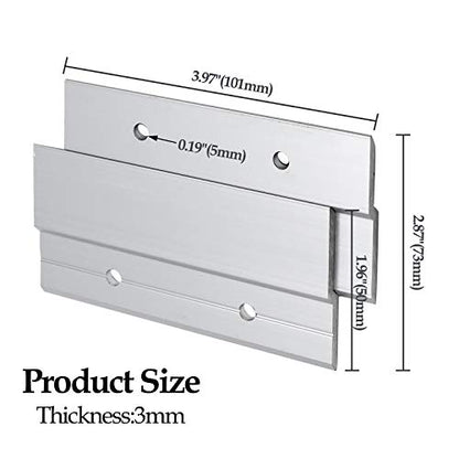 Zorfeter Z Hanger French Cleat Hanger 4 Inch，2 Pairs - size: 4 Inch, style: 2 Pairs